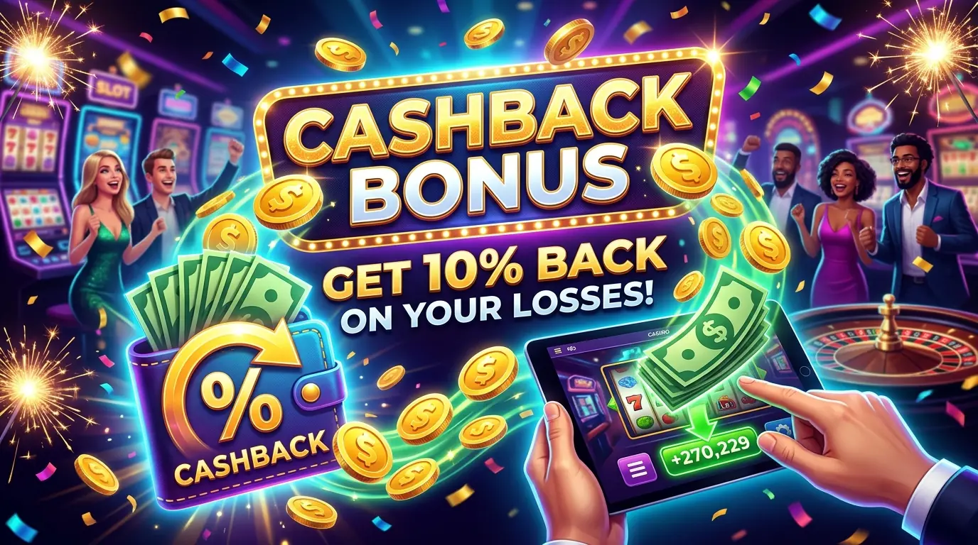 Uptown casino cashback bonus